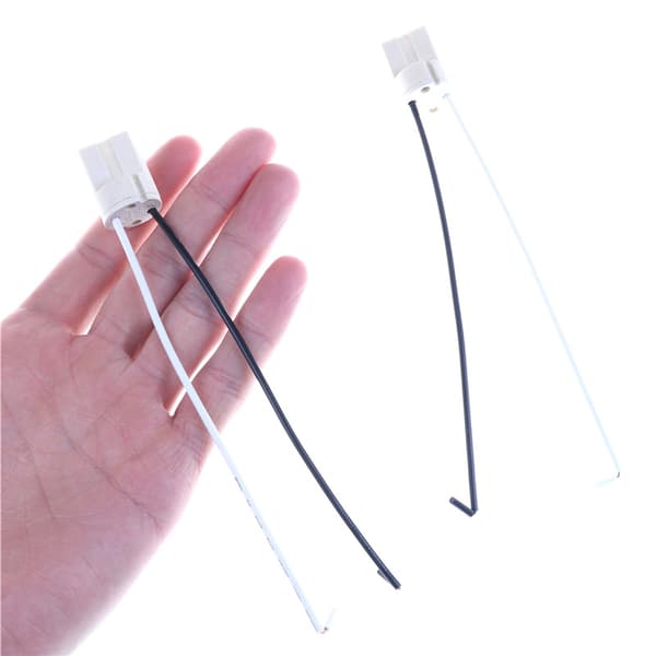 5 stk. G9 fatning kabel Keramisk stik LED lampe Fatning