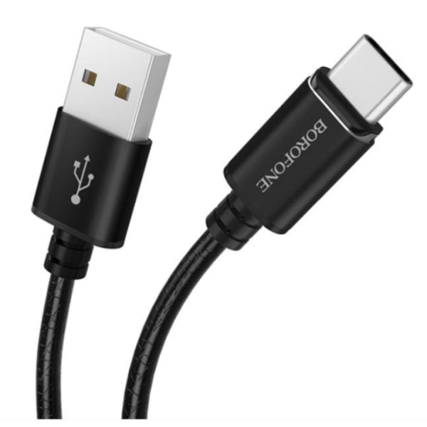 BU1 magnetisk USB-kabel for usb-c svart black