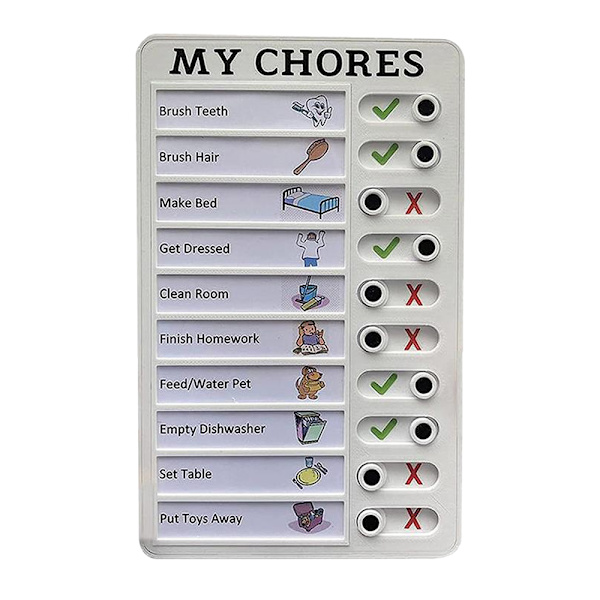 Multifunktionel Memo Checkliste To Do List Pad 5''''x8'''' Justerbar white