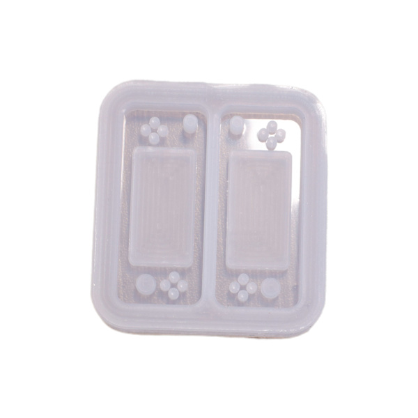 Epoxy Quicksand Silikonformar Media Player Form Hänge Resin Form Resin 0.03 6