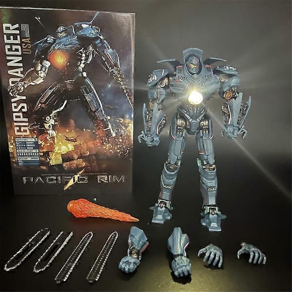 NECA Pacific Rim 2 Mecha Model Hævn Wanderer kan lyse og bevæge legetøj samlet spot E