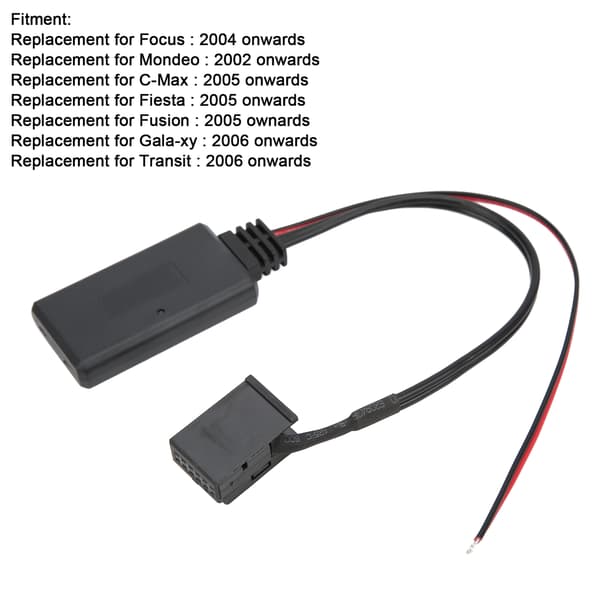 Bil CD Aux-kabel lydadapter Bluetooth 5.0 erstatning Fiesta Mondeo MK3 Focus 2 MK2 BT