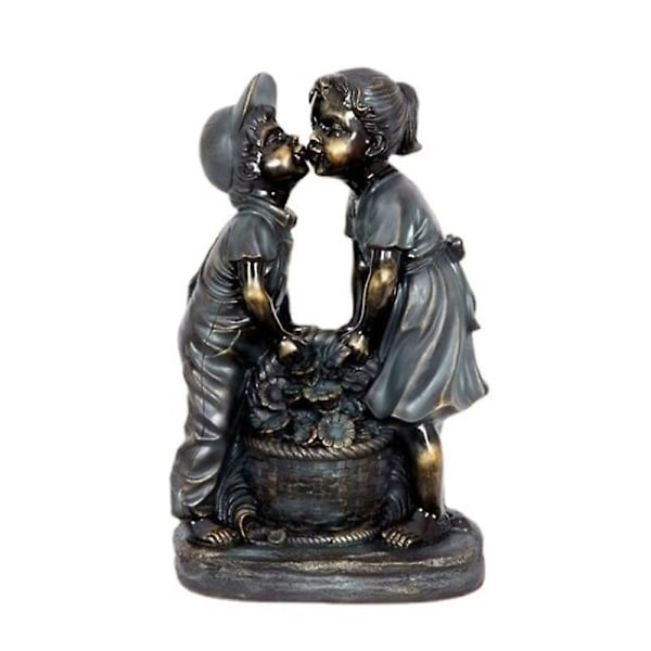 Innendørs/Utendørs Fontenestatue i Resin, Hageskulptur, Kunstdekorasjon for Gårdsplass[qb] P1