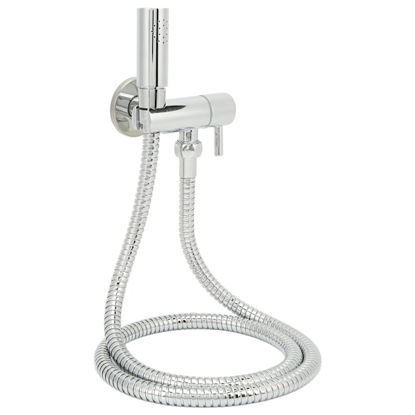 Bidet Sprayer 304 Rustfrit Stål Effektiv Rengøring Blank Ble Sprayer til Badeværelse 0.3