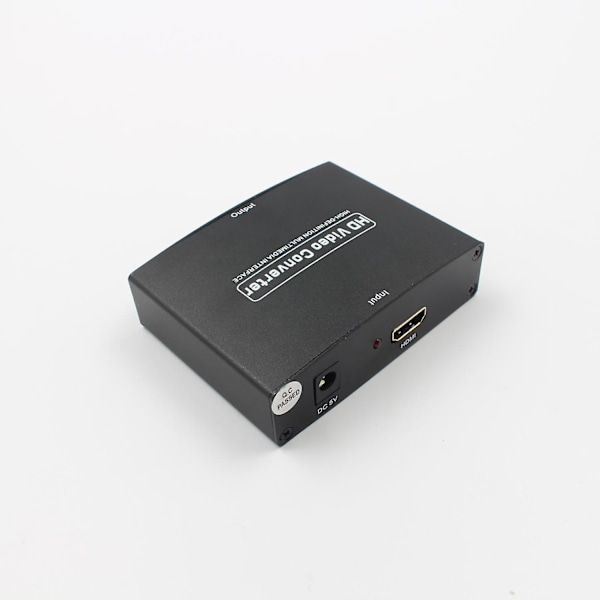 1080P HDMI till YPbPr 5RCA RGB + R/L Video Audio Konverter Adapter HDMI till Komponent Konverter för PS3