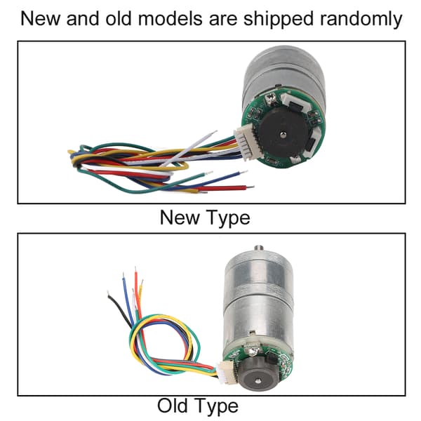 12V 25GA‑310‑128 Metal DC Encoder Gear Motor with Speed Reduction (DC12V 70RMP)