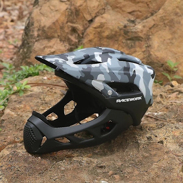 Specialized Cykelhjälm Helhjälm Mountainbike Landsvägscykel Sporthatt För Män Liten Storlek 58-62cm[qb] Gray black