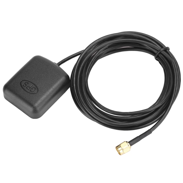 3 Meters/9.8 Feet Car GPS Antenna SMA Connector Antenna Cable Magnetic Base DVD Navigation Signal Amplifier