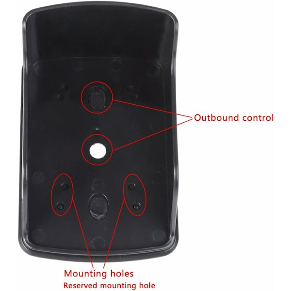 Vattentätt hölje för trådlös dörrklocka Bell Button Transmitter Carrier