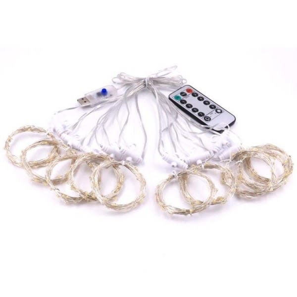 LED-ljusslinga 3x3m - Varm WELLNGS Warm White