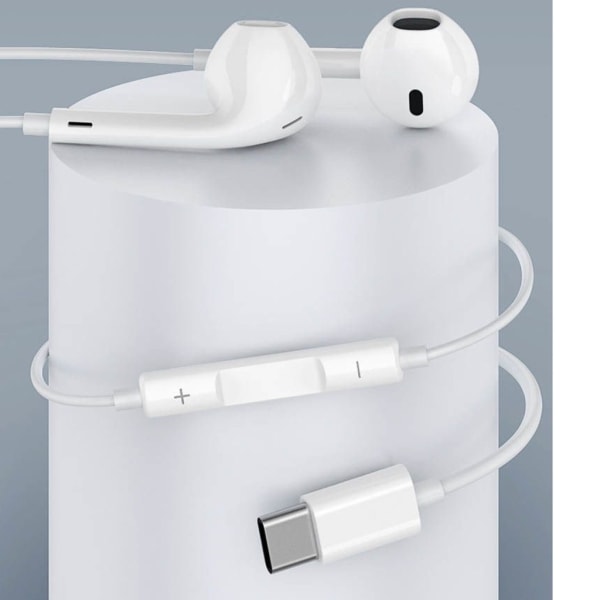 USB-C Type C kablet hovedtelefon til telefon 15/15Plus/15Pro In-ear hovedtelefon til Androids headset telefon headset