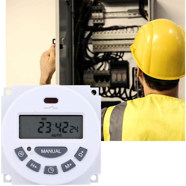 LCD-timer, L70 112V digital timer för testare