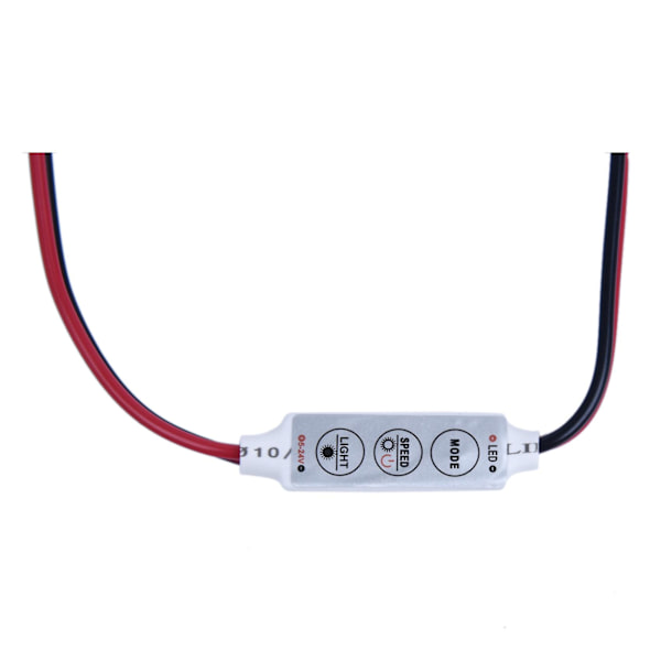 12v Mini Fjärrkontroll Dimmer Controller För 3528 5050 Strip Ljus