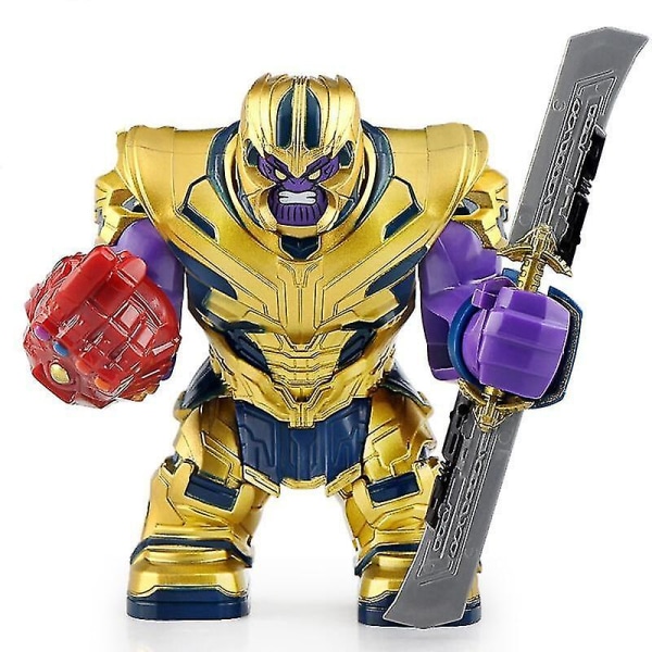 Superhelter Byggeklossdukke - Iron Man Mk Byggeklosser Minifigurer Thanos4