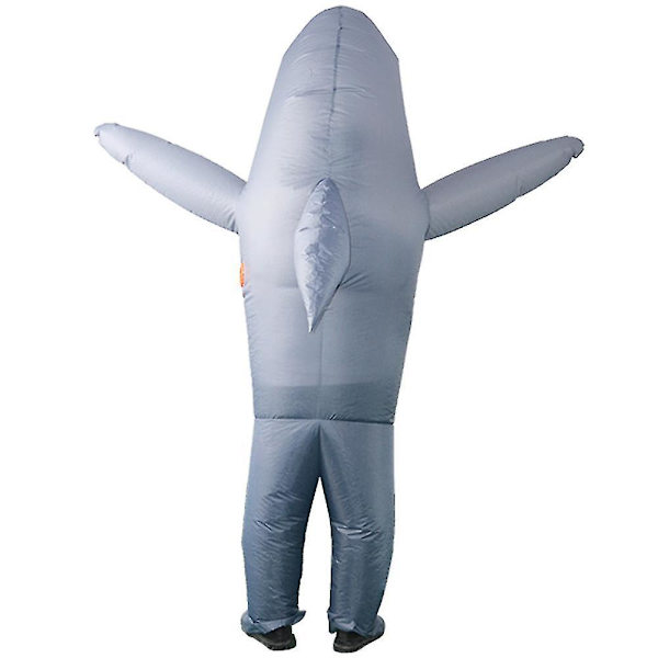 Uppblåsbar Sharkdräkt för Halloween - Vuxen