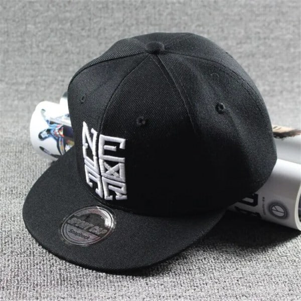 Uusi muoti lasten lippalakki hattu pojat tytöt lapset Messi Snapback hatut Hip Hop lippalakit musta black