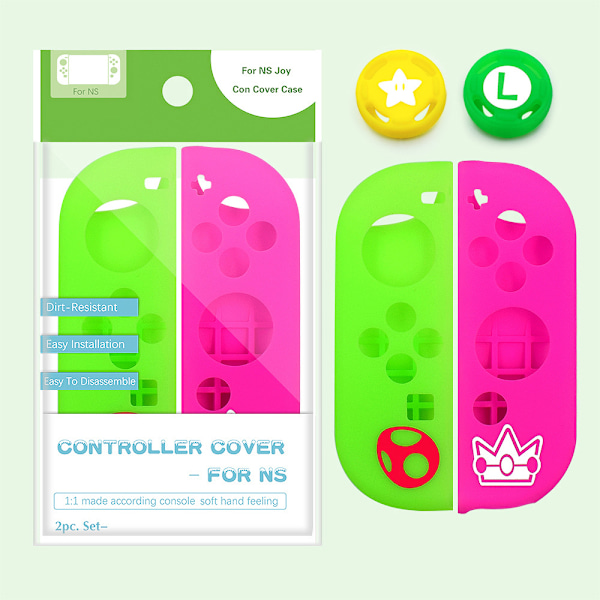 Mykt deksel for Nintendo Switch Oled Joycon Skin Protective