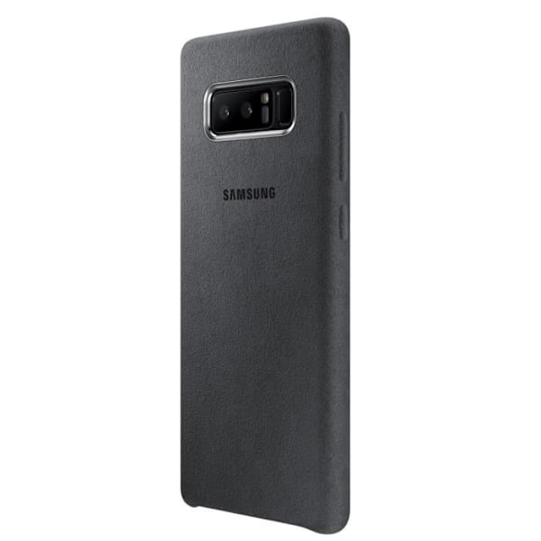 Samsung Note8 Alcantara Case - Dark Grey