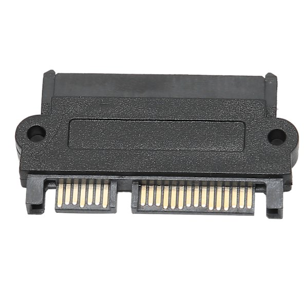 Adapter SAS til SATA-port Harddisk til hovedkort 15PIN-konverter SFF8482 Svart plastskall (ShootThrough（10310）)