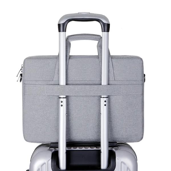 Laptop taske etui Skuldertaske Notebook taske Kufferter til 13,3 14 15,6 17,3 tommer Macbook Air Pro HP Huawei Asus Dell Model2-sort Model2-black 15.6-16.1 inches