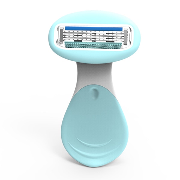 Deluxe Smooth Sensitive Barberhøvel for Kvinner (Blå) [qb]