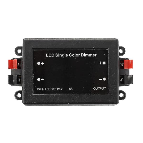 12v enkel LED-dimmer + RF-fjernkontroll