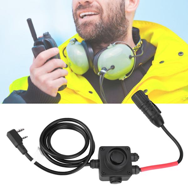 PTT-painike Z-TAC-sarjan sotilasradiopuhelimen kuulokkeille Z134-KEN