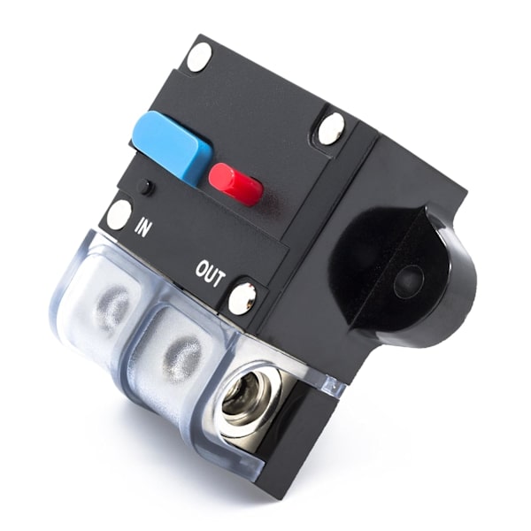 Automatisk säkring, automatisk strömbrytare, 12V/24V, stänksäker, lämplig