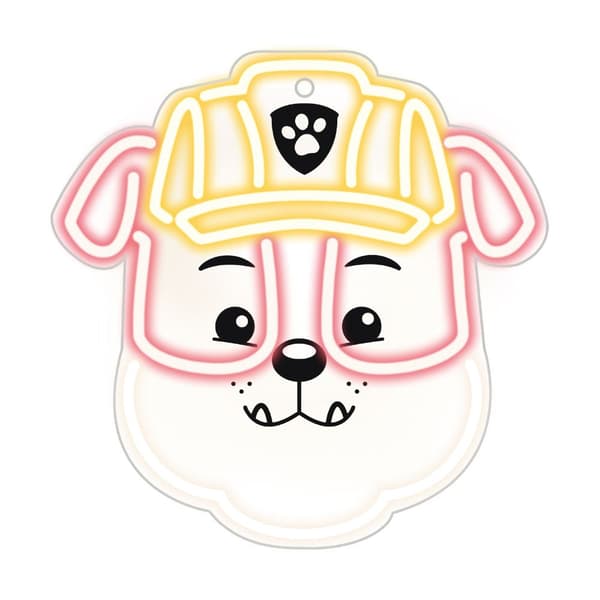 Paw Patrol LED Neonskilt - Rubble{BT}
