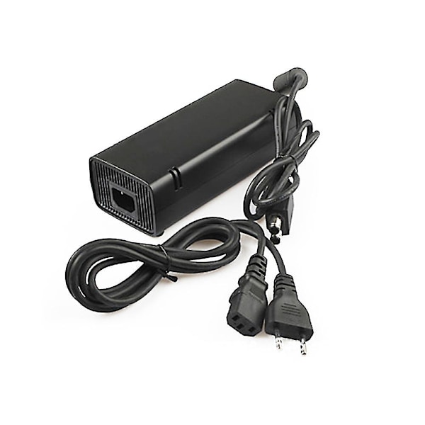 Strømadapter Strøm med ladekabel for Xbox 360 Slim Host 100-240v Universal