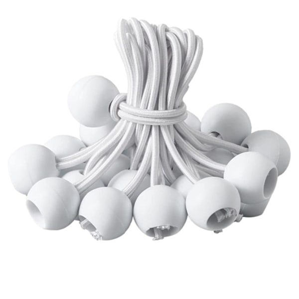 Multifunktionel Elastisk Solid Plastik Reb Bold Presenning Trampolin Telt Elastikker Snore Fastgørelsesstropper E831