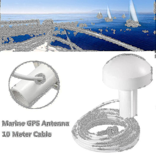 Fartyg Gps Aktiv Marin Navigationsantenn 10m Bnc Hane Kontakt