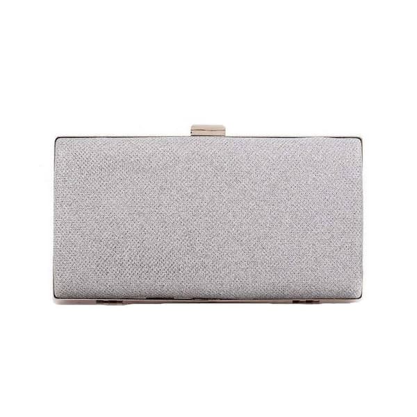 Glitter-clutch-laukku - Hopea{BT} Silver silver