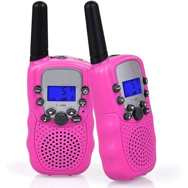 Walkie Talkie Barn Walkie Talkie 1 Pack Walkie Talkie Barnens walkie-talkie children's walkie-talkie pink