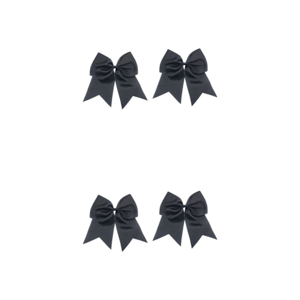 1/2/3/5 2-delad hårrosett för elegans och trendig look Svart Black 2 Set
