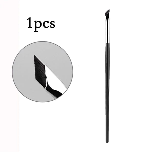 Päivitä terä eyeliner-sivellin ultraohut hieno kulma litteä kulmakarvasivellin silmän alle meikkisiveltimet tarkka yksityiskohtainen sivellin valkoinen Blade eyeliner -1