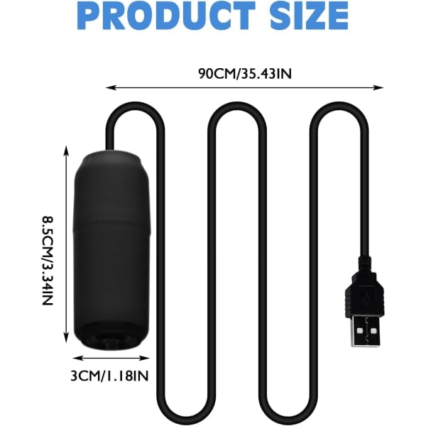 Mini USB luftpump syrepumpe: Bærbar syrepumpe med dobbel luftsten og silikonrør for dam Akvarium luftpumpe Mini akvarium luftpumpe