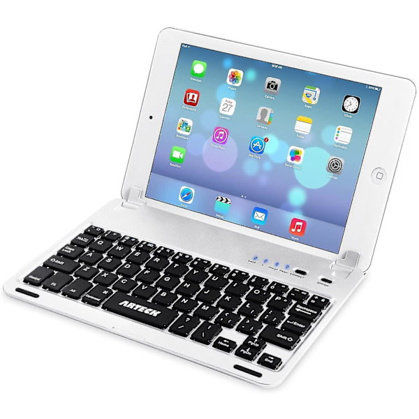 Ipad Mini 5 / Mini 4 Keyboard, Ultra Thin Apple Ipad Mini Bluetooth Keyboard Folio Stand Groove For