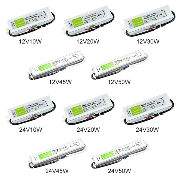 LED-transformator LED-drivruttransformator 24V50W 24V50W 24V50W 24V50W