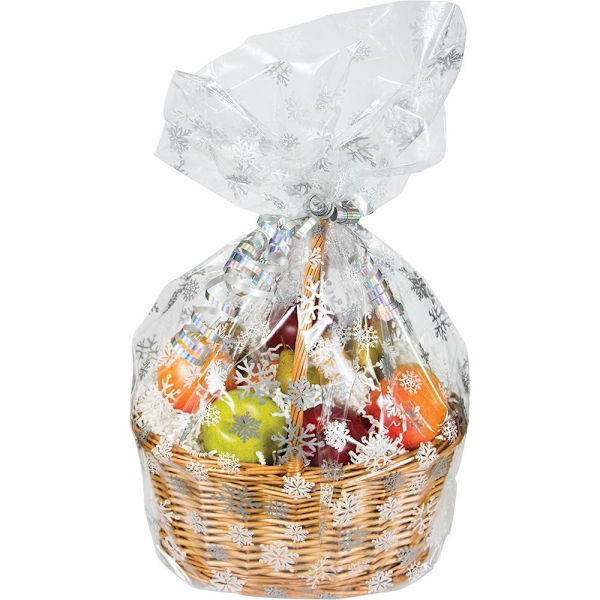 Kreative fest Snowflake Cellophane festposer L Clear Clear Clear L