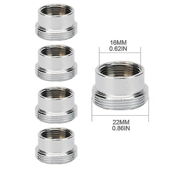 5-delt vandhane adapter sæt køkken hanadapter vandfilter adapter -2-
