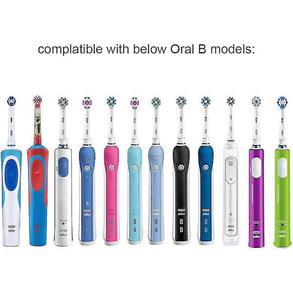 Sähköhammasharjan matkakotelo Oral B:lle ja Philips Sonicarelle, valkoinen