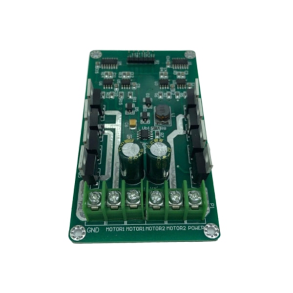 Kaksimoottorinen ohjainkorttimoduuli H-silta DCMOSFET IRF3205 3-36V10A huippu 30A DC-moottorin ohjainkortti jarrutoiminnolla