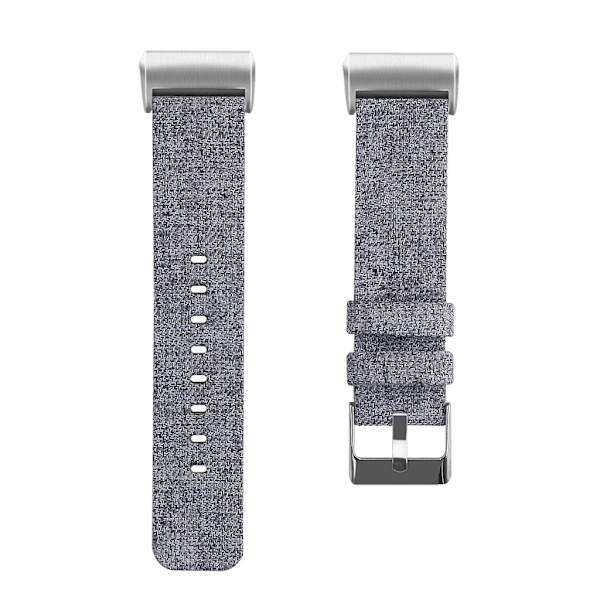 Fitbit Charge 3/4 rannekoru canvas harmaa