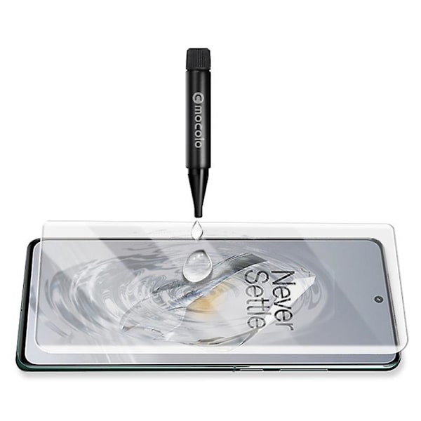 MOCOLO UV Vätske Skydd för OnePlus 12 5G 3D Böjd Härdat Glas Film