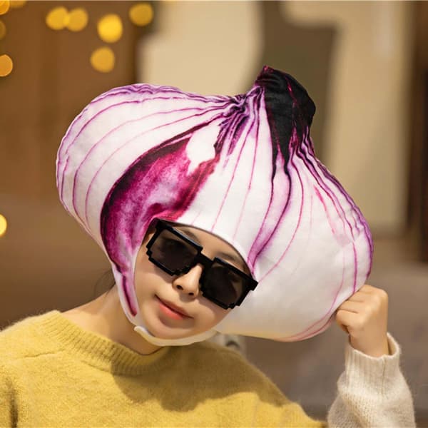 Løkhatt Kjole Myk Mat Hodeplagg Nyhet for Bursdag Cosplay