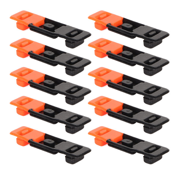 MH 10 kpl Walkie Talkie PTT -painikkeen vaihtorubber Talk PTT -painikkeen korjausosat BAOFENG UV 5R UV 5RA UV 5RE F8+ -laitteisiin