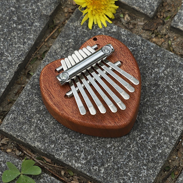 Nøgle Mini Kalimba Utsøgt Finger Tommelfingerklaver Marimba Musikalsk