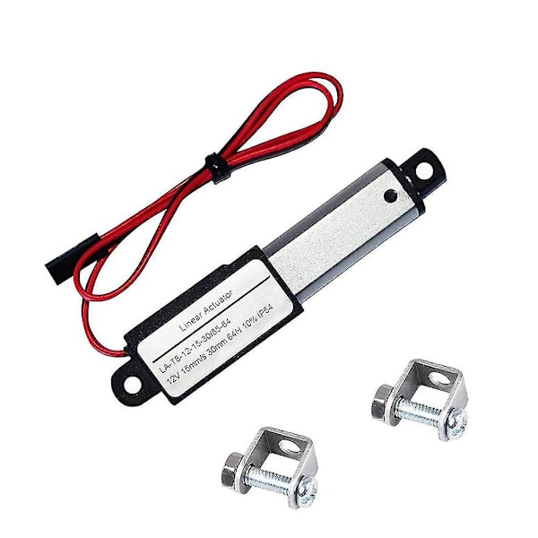 Elektrisk Mini Lineær Aktuator - 1,2\" Slaglængde, 64n/14,4lb, Hastighed 0,6\"/s Mini Vandtæt Bevægelse