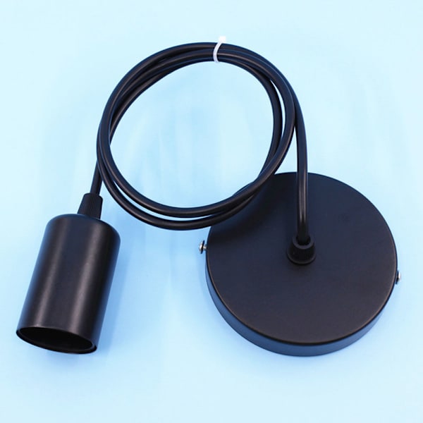 4A Lamp Holder För E27 Skruv Personlig Böjbar Inomhus Lamp Holder För Vardagsrum Vit White 0.5m